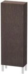 Duravit L-Cube Halbhochschrank Eiche dunkel geb&uuml;rstet Matt 500x243x1320 mm -