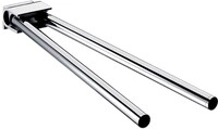 emco system 2 Handtuchhalter schwenkbar 2-armig, 446 mm, chrom, 355000145 355000145