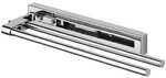 Avenarius Handtuchhalter ausziehbar, zweiarmig, 320 mm, Serie Univ. 9004306010