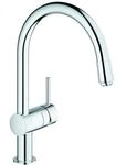 GROHE Einhand-Sp&uuml;ltischbatterie Minta 32511 Niederdruck chrom 32511000