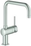 GROHE Einhand-SPT-Batterie Minta 32488 DN15 U-Auslauf supersteel 32488DC0