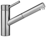 KWC Hebelmischer,Auszugauslauf Inox edelstahl Ausladung 230 10271103700FL