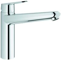 GROHE EH-SPT-Batterie Eurodisc C 33770 flacher Auslauf Gussauslauf chrom 33770002