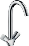 Hansgrohe Zweigriff Sp&uuml;ltischarmatur Logis chrom 71280000
