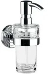 emco polo Seifenspender, Glasteil klar, Kunststoff pumpe, chrom, 072100101 072100101