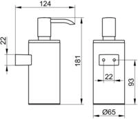 Keuco Lotionspender Plan 14953, 14953070100
