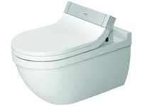 Duravit Starck 3 Wand WC für Dusch-WC Sitz Weiß Hochglanz 365x620x435 mm -