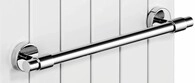 Giese Handtuchhalter rund L = 400 mm mit Magnetbefestigung f&uuml;r Heizk&ouml;rper, 34062-02