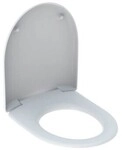 Geberit Renova Nr.1 WC-Sitz, pergamon Scharniere verchromt mit Absenkautomatik,