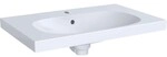 Geberit Acanto Waschtisch, 750x480mm mit Hahnloch, m. &Uuml;berlauf, weiss, 500622012