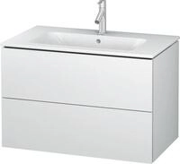 Duravit L-Cube Waschtischunterbau wandh&auml;ngend Wei&szlig; Matt 820x481x550 mm -