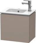 Duravit L-Cube Waschtischunterbau wandh&auml;ngend Basalt Matt 420x294x400 mm -