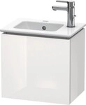 Duravit L-Cube Waschtischunterbau wandh&auml;ngend Wei&szlig; Hochglanz 420x294x400 mm -