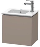 Duravit L-Cube Waschtischunterbau wandh&auml;ngend Basalt Matt 420x294x400 mm -