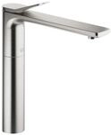 Dornbracht Waschtisch-Einhandbatterie mit erh&ouml;htem Standfu&szlig; LISSE 33537845 Platin