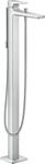 Hansgrohe Wannenmischer Metropol Fertigset zur Bodenmontage chrom, 32532000 ,