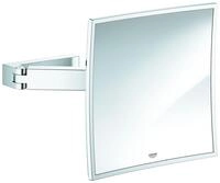 Grohe Kosmetikspiegel Selection Cube 40808 Wandmontage chrom, 40808000 40808000
