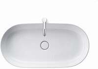 Duravit Luv Aufsatzbecken Wei&szlig; Hochglanz, 800 mm - 0379800000 0379800000