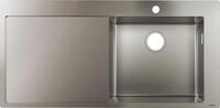 Hansgrohe Einbausp&uuml;le 450 mit Abtropffl&auml;che S715-F450, 43306800 43306800