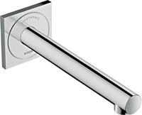Hansgrohe Waschtischmischer Unterputz Axor Uno Elektronik chrom langer Auslauf,