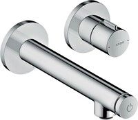 Hansgrohe Waschtischmischer Unterputz Axor Uno Select FS chrom kurzer Auslauf,