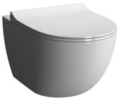 Vitra Sento Wand-Tiefsp&uuml;l-WC Vitraflush (sp&uuml;lrandlos) 2.0 Wei&szlig; VitraClean