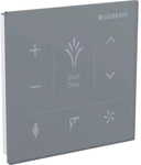 Geberit Wandbedienpanel, zu Geberit AquaClean Mera, Glas schwarz, 147038SJ1 147038SJ1