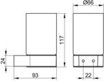 Keuco Glashalter Plan 14950, 14950019000