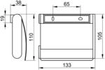 Keuco Toilettenpapierhalter Plan 14960, 14960010000