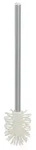 Keuco Toilettenb&uuml;rste Plan 14972 Alu-finish, B&uuml;rstenkopf wei&szlig;, 14972174000