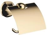 Dornbracht Papierrollenhalter mit Deckel MADISON 83510361 Messing (23kt Gold)
