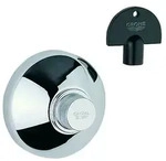 GROHE UP-Ventil-Oberbau Atlanta 19841 T:20-200mm Steckschl&uuml;ssel chrom 19841000
