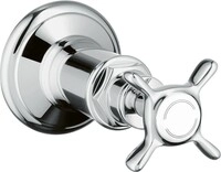 Hansgrohe Absperrventil Unterputz Axor Montreux Fertigset chrom, 16871000 16871000