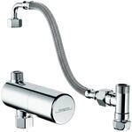 Hansgrohe Thermostat DN15 mit Eckventil Anschluss DN10 chrom, 15346000 15346000