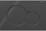 Geberit Sigma01 Bet&auml;tigungsplatte schwarz gl&auml;nzend, RAL 9005 f&uuml;r 2-Mengen-Sp&uuml;lung