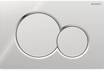 Geberit Sigma01 Bet&auml;tigungsplatte hochglanz/seidenglanz f&uuml;r 2-Mengen-Sp&uuml;lung