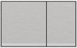 Geberit Bet&auml;tigungsplatte Omega60, f&uuml;r 2-Mengen-Sp&uuml;lung, 115081GH1 115081GH1