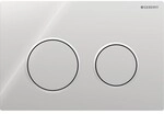 Geberit Bet&auml;tigungsplatte Omega20, f&uuml;r 2-Mengen-Sp&uuml;lung, 115085KH1 115085KH1