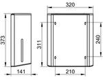 Keuco Papiertuchspender Plan 14985, 14985010000
