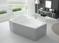 Hoesch Badewanne Spectra 1800x1200 links Weiss 3666.010