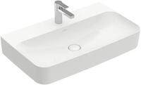 Villeroy & Boch Waschtisch Finion 4168 800x470mm mittl HL durchgest verd &Uuml;L eck