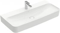 Villeroy & Boch Waschtisch Finion 4168 1000x470mm 1 Hahnloch, geschliffen, Wei&szlig;