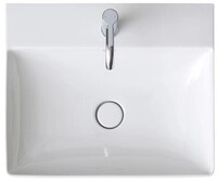 Duravit DuraSquare Waschtisch Wei&szlig; Hochglanz 600 mm - 2353600071 2353600071