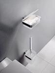 emco Loft Feuchtpapierhalter Kunststoff box chrom /weiss, 053900101 053900101