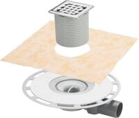 Viega Badablauf 4939 aus Kunststoff grau 565701