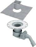 Viega Ablaufgarnitur 4927 in DN40xDN50 Kunststoff grau 557058