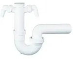 Dallmer R&ouml;hren-Siphon 100/2, 1 1/2" x DN 50, 020321 020321