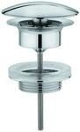 Grohe Ablaufventil 65808 1 1/4" f&uuml;r Waschtisch ohne &Uuml;berlauf chrom, 65808000