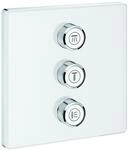 GROHE 3-fach Unterputzventil Grohtherm SmartControl 29158 eckig FMS moon white,