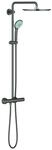 GROHE Duschsystem Euphoria 310 26075 mit THM hard graphite geb&uuml;rstet, 26075AL0